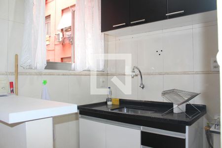 Studio para alugar com 25m², 1 quarto e sem vagaCozinha