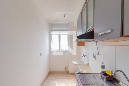 Apartamento à venda com 48m², 2 quartos e 1 vagaCozinha e área de serviço