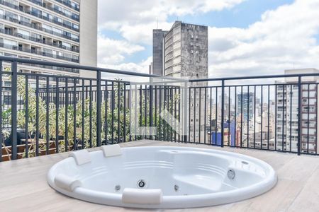 Studio à venda com 25m², 1 quarto e sem vagaÁrea comum