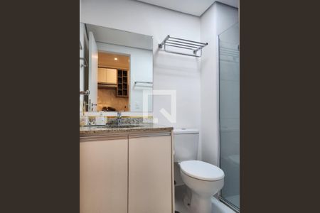 Banheiro de kitnet/studio à venda com 1 quarto, 24m² em Paraíso, São Paulo