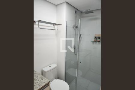 Banheiro de kitnet/studio à venda com 1 quarto, 24m² em Paraíso, São Paulo