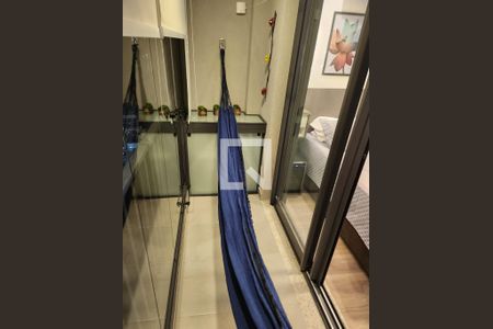 Varanda da Sala de kitnet/studio à venda com 1 quarto, 24m² em Paraíso, São Paulo