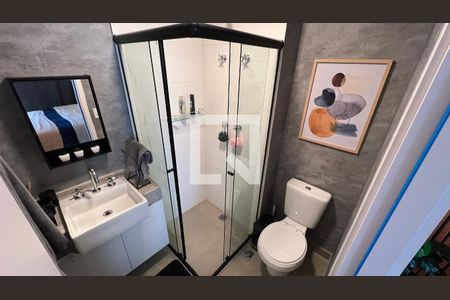 Studio para alugar com 26m², 1 quarto e sem vaga Studio para alugar com 26m², 1 quarto e sem vagaBanheiro