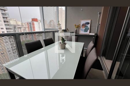 Studio para alugar com 26m², 1 quarto e sem vaga Studio para alugar com 26m², 1 quarto e sem vagaVaranda