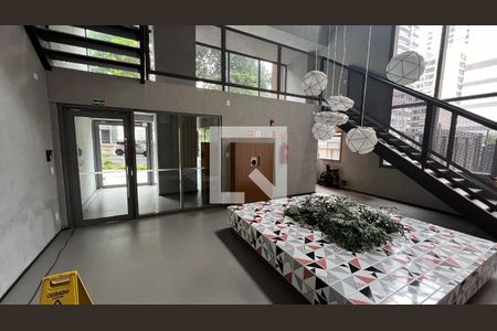 Studio para alugar com 26m², 1 quarto e sem vaga Studio para alugar com 26m², 1 quarto e sem vagaHall de entrada
