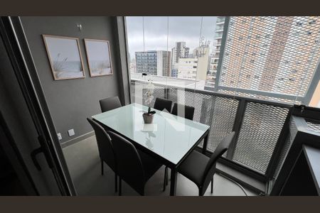 Studio para alugar com 26m², 1 quarto e sem vaga Studio para alugar com 26m², 1 quarto e sem vagaVaranda