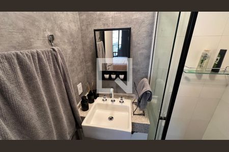 Studio para alugar com 26m², 1 quarto e sem vaga Studio para alugar com 26m², 1 quarto e sem vagaBanheiro