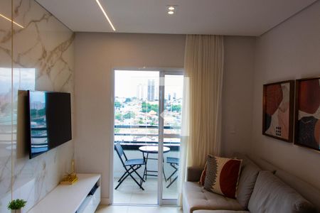 SALA de apartamento à venda com 2 quartos, 58m² em Vila Itapura, Campinas