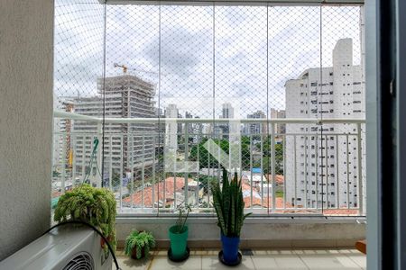 Varanda da Sala de apartamento à venda com 2 quartos, 114m² em Chácara Santo Antônio, São Paulo