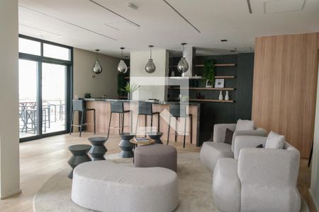 Apartamento para alugar com 25m², 1 quarto e sem vagaÁrea comum - Salão de festas