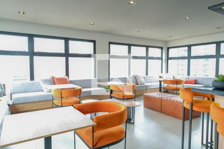 Apartamento para alugar com 25m², 1 quarto e sem vagaÁrea comum - Salão de festas