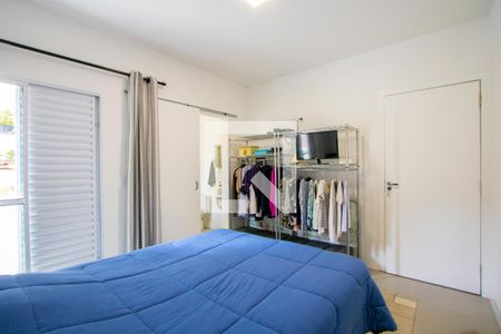 Quarto 1 - Suíte de apartamento à venda com 2 quartos, 70m² em Vila Humaitá, Santo André
