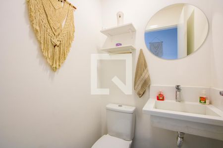 Lavabo de apartamento à venda com 2 quartos, 70m² em Vila Humaitá, Santo André