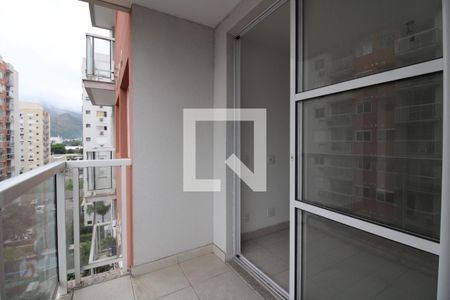 Varanda da Sala de apartamento à venda com 3 quartos, 70m² em Anil, Rio de Janeiro