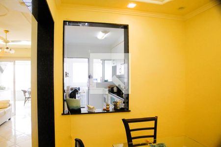 sala/jantar de apartamento para alugar com 3 quartos, 97m² em Vila Tupi, Praia Grande