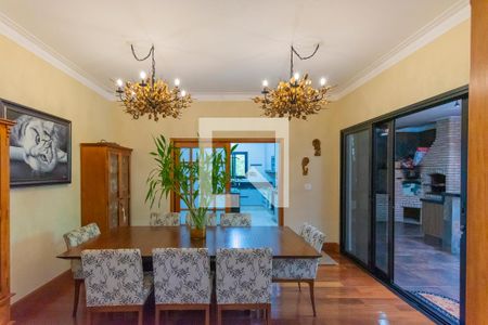 Sala de Jantar de casa de condomínio à venda com 4 quartos, 374m² em Swiss Park, Campinas