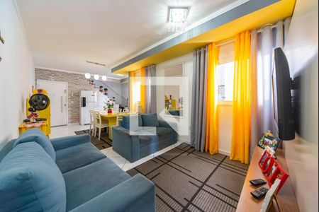 Sala de apartamento à venda com 3 quartos, 185m² em Vila Valparaiso, Santo André