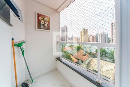 Varanda do Quarto 1 de apartamento à venda com 3 quartos, 185m² em Vila Valparaiso, Santo André
