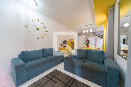 Sala de apartamento à venda com 3 quartos, 185m² em Vila Valparaiso, Santo André