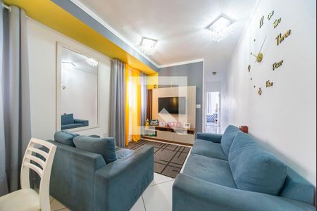 Sala de apartamento à venda com 3 quartos, 185m² em Vila Valparaiso, Santo André