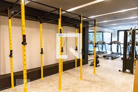 Studio para alugar com 25m², 1 quarto e sem vaga Studio para alugar com 25m², 1 quarto e sem vagaCrossfit