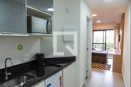 Studio para alugar com 25m², 1 quarto e sem vaga Studio para alugar com 25m², 1 quarto e sem vagaCozinha