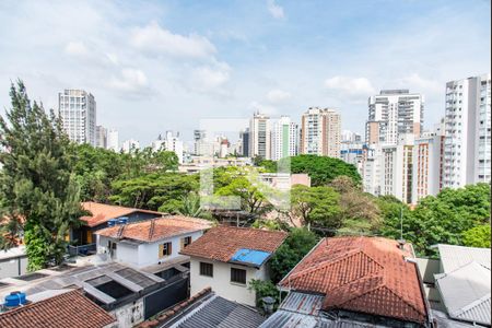 Studio para alugar com 25m², 1 quarto e sem vaga Studio para alugar com 25m², 1 quarto e sem vagaVista da varanda