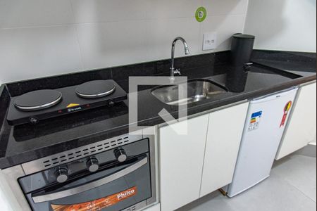 Studio para alugar com 25m², 1 quarto e sem vaga Studio para alugar com 25m², 1 quarto e sem vagaCozinha