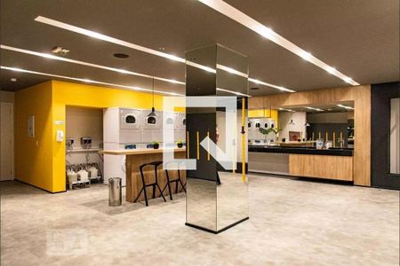 Studio para alugar com 25m², 1 quarto e sem vaga Studio para alugar com 25m², 1 quarto e sem vagaLavanderia