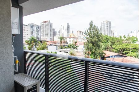 Studio para alugar com 25m², 1 quarto e sem vaga Studio para alugar com 25m², 1 quarto e sem vagaVaranda