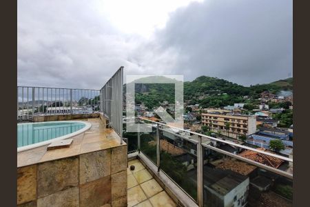 Apartamento para alugar com 245m², 4 quartos e 2 vagasvista da cobertura