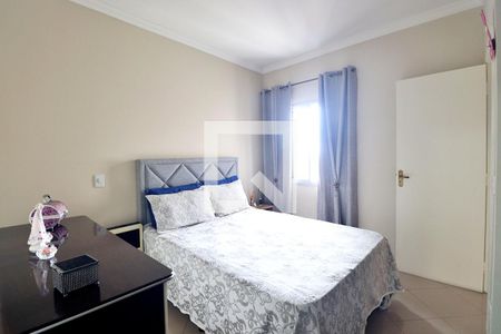 Suíte - Quarto 1 de apartamento à venda com 3 quartos, 84m² em Campestre, Santo André