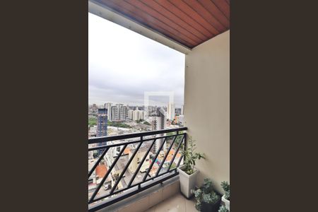Sala - Varanda de apartamento à venda com 3 quartos, 84m² em Campestre, Santo André