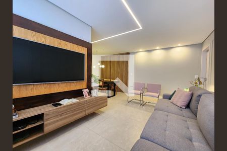 Sala de apartamento à venda com 4 quartos, 110m² em Fernão Dias, Belo Horizonte
