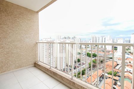 Varanda da Sala de apartamento à venda com 2 quartos, 50m² em Belenzinho, São Paulo