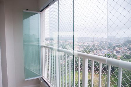 Varanda da Sala de apartamento para alugar com 1 quarto, 43m² em Cidade dos Bandeirantes, São Paulo