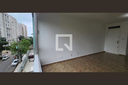 Detalhe Sala de apartamento para alugar com 3 quartos, 140m² em Ponta da Praia, Santos