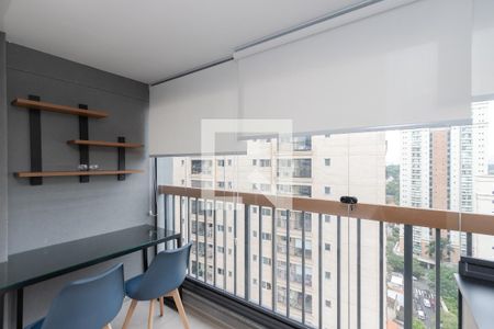 Studio para alugar com 25m², 1 quarto e sem vagaVaranda