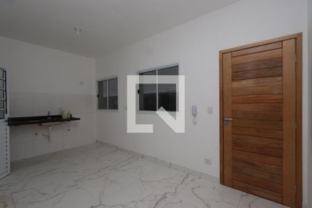 Sala/Cozinha de apartamento para alugar com 1 quarto, 39m² em Chácara Mafalda, São Paulo