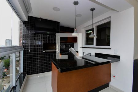 Varanda Gourmet  de apartamento para alugar com 3 quartos, 164m² em Vila Rosalia, Guarulhos