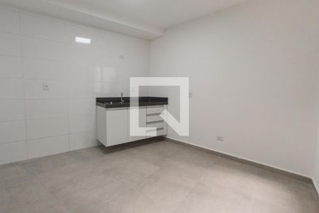 Sala e Cozinha de casa de condomínio para alugar com 2 quartos, 42m² em Vila Isolina Mazzei, São Paulo
