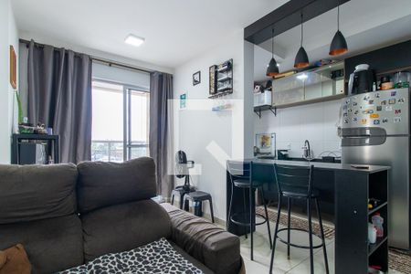 Sala de apartamento para alugar com 2 quartos, 49m² em Itália, São José dos Pinhais