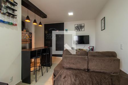 Sala de apartamento para alugar com 2 quartos, 49m² em Itália, São José dos Pinhais