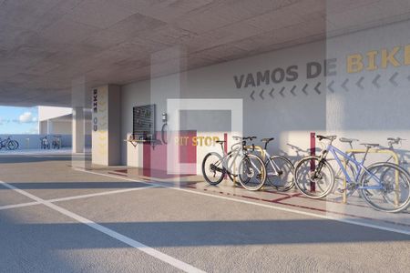 Bicicletário de apartamento à venda com 2 quartos, 58m² em Nova Suíça, Belo Horizonte