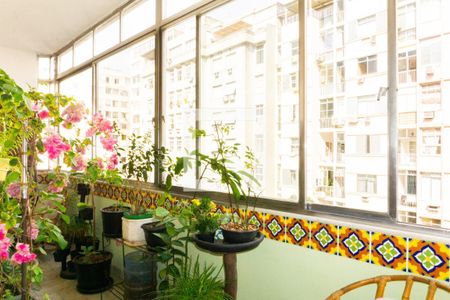 Varanda de apartamento à venda com 3 quartos, 183m² em Flamengo, Rio de Janeiro