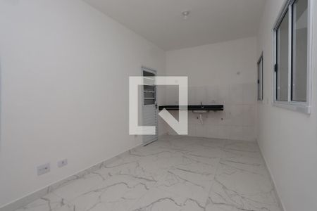 Sala/Cozinha de apartamento para alugar com 1 quarto, 39m² em Chácara Mafalda, São Paulo