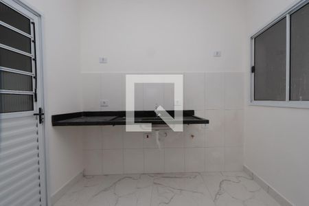 Sala/Cozinha de apartamento para alugar com 1 quarto, 39m² em Chácara Mafalda, São Paulo