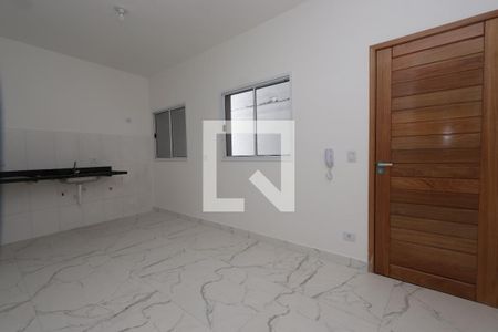 Sala/Cozinha de apartamento para alugar com 1 quarto, 39m² em Chácara Mafalda, São Paulo