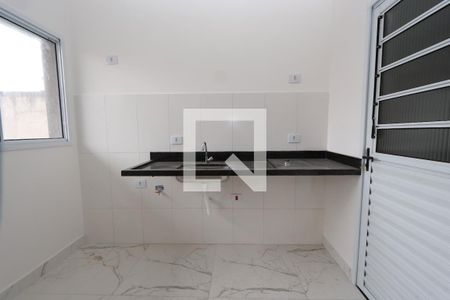 Sala/Cozinha de apartamento para alugar com 1 quarto, 39m² em Chácara Mafalda, São Paulo