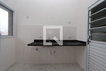 Sala/Cozinha de apartamento para alugar com 1 quarto, 39m² em Chácara Mafalda, São Paulo
